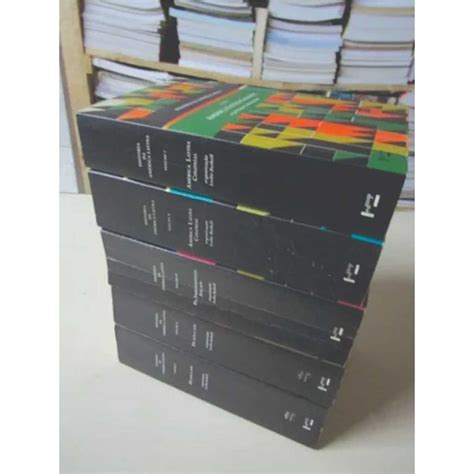 COLEÇÃO HISTÓRIA DA AMÉRICA LATINA LESLIE BETHELL 5 VOLUMES EDUSP m Shopee Brasil