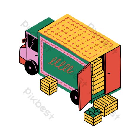 Delivery Truck Icon PNG Images | PSD Free Download - Pikbest