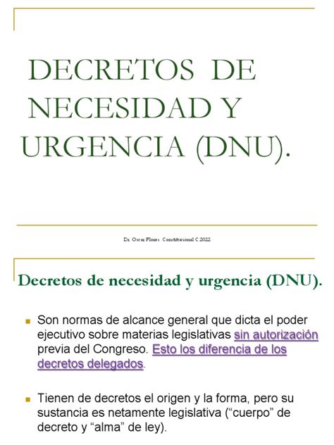 Decretos De Necesidad Y Urgencia 2022 Pdf Ciencias Políticas