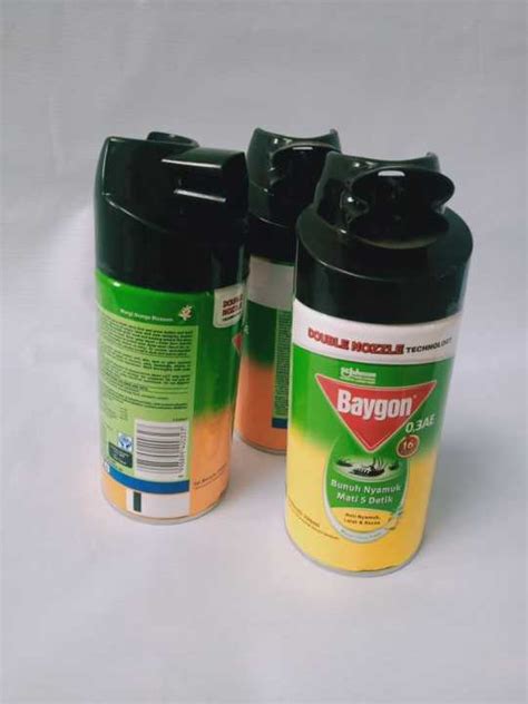 Baygon Semprot Baygon Anti Nyamuk Lalat Dan Kecoa 200 Ml Lazada