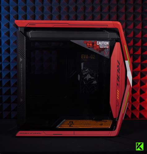 Review Case Asus Rog Hyperion Eva Edition Gaming Case Kolaborasi