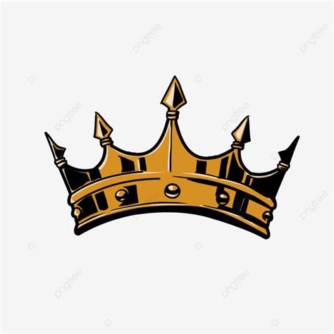 King Crown Sticker, Crown, King, Golden PNG Transparent Clipart Image ...