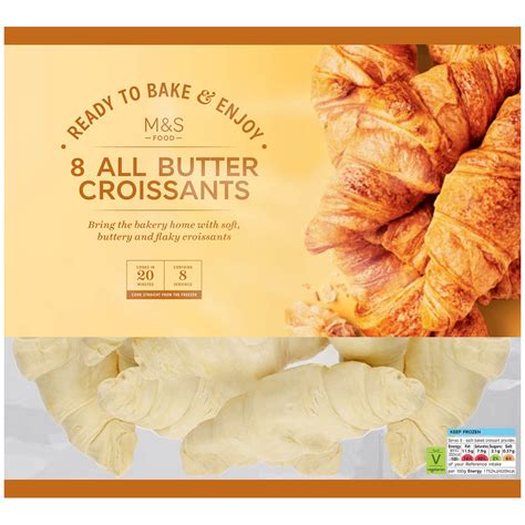 8 All Butter Ready to Bake Croissants | M&S
