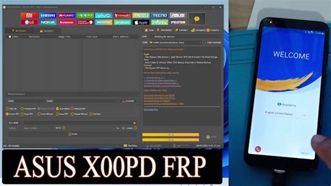 X00PD Asus Zenfone Max M1 ZB555KL Frp Bypass Via Unlocktool YouTube