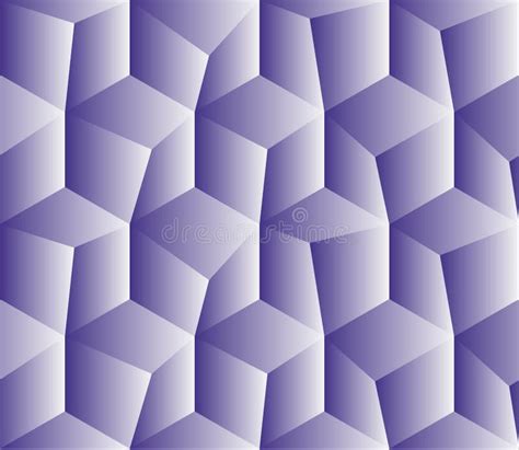 A Seamless Tilable Blue Isometric Cube Pattern Designed To Look At Its