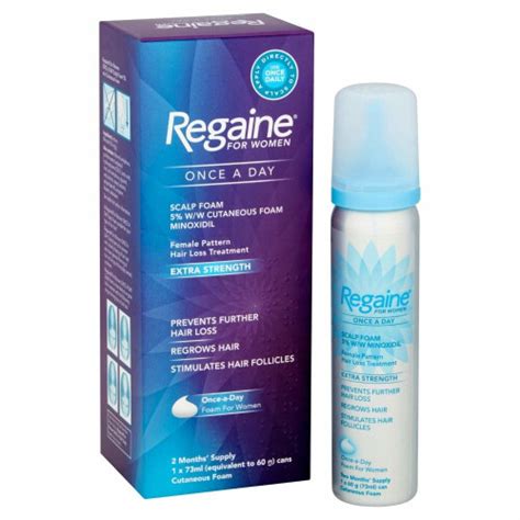 Regaine For Women Once A Day Scalp Foam Hair Loss Extra Strength Ml