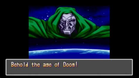 Marvel Super Heroes Dr Doom Ending Youtube