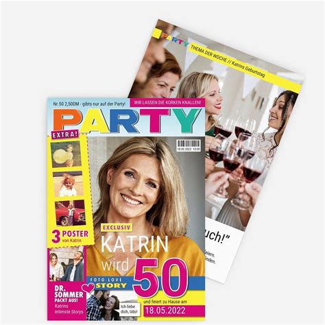 Einladung Geburtstag Partycover