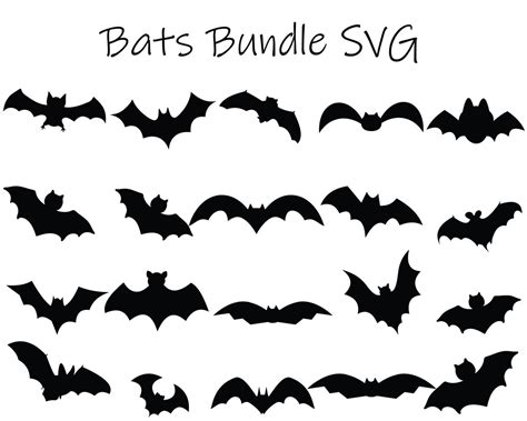 Bat Svg, Halloween, Png, Files for Cricut, Silhouette, Cricut, Redgum ...