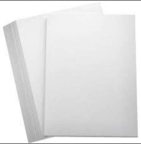 For Writing White Color Smooth A4 Size Rectangular Paper At Best Price