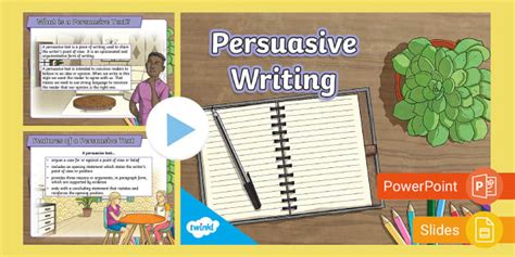 Persuasive Writing Powerpoint Teacher Made Twinkl