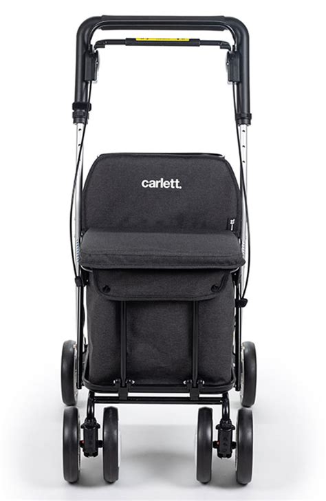 Carlett Lett800 Comfort Deluxe Walk And Sit Folding 6 Wheel Swivel