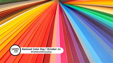 National Color Day October National Day Calendar