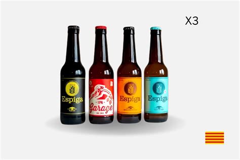 SURTIDO 4 VARIEDADES DE CERVEZA ARTESANAL