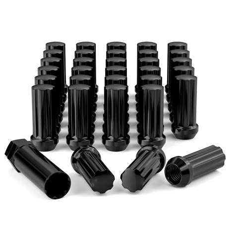 Pcs M X Lug Nuts Closed End Duplex Xl Spline Lug Nuts For