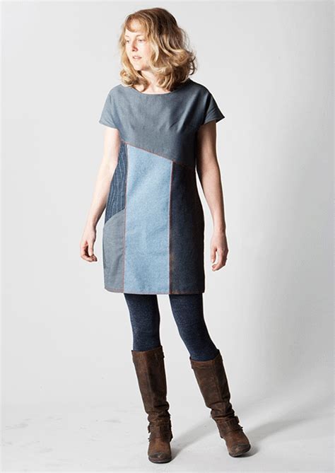 The Essential Denim Dress Multisize Sewing Pattern Sew Different