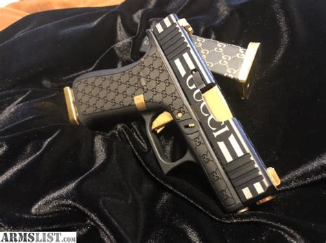 Armslist For Sale Trade K Gold With Diamonds Custom Gucci Glock