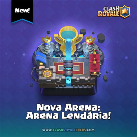 Sneak Peek Nova Arena Anunciada Clash Royale Dicas