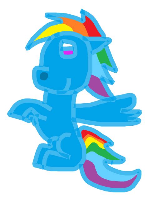 Filly Rainbow Dash By Pizzamidnight On Deviantart