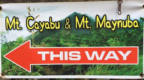 Mt Maynuba And Mt Cayabu Day Hike In Tanay Rizal YouTube