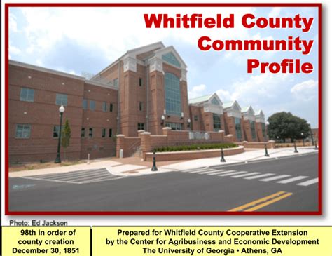 Whitfield County Community Profile