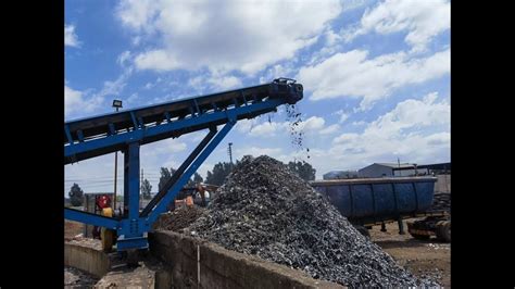 Blade Pre Shredder And Hammer Mill Shredder Scrap Metal Recycling Line