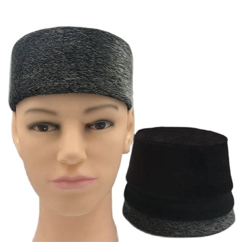 New Muslim Caps For Men Saudi Worship Hat Autumn And Winter Warm