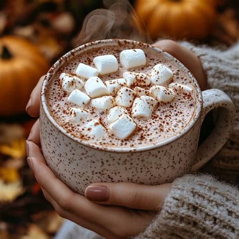 Hot Chocolate With Marshmallows Tumblr