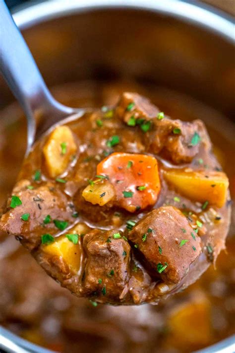 Instant Pot Guinness Beef Stew Sweet And Savory Meals