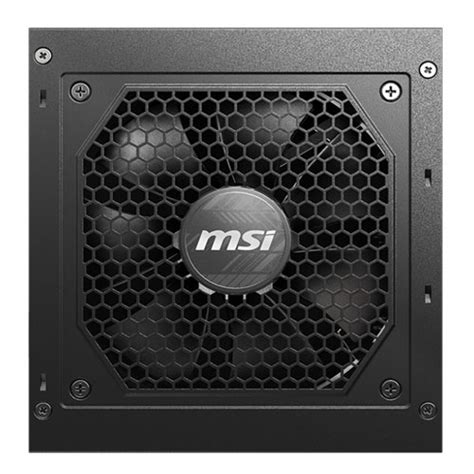 MSI MAG A750GL PCIE5 750 WATT 80 PLUS GOLD CERTIFIED FULLY MODULAR ...