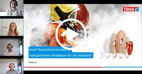 Webinar on demand Flammhemmende Klebebänder für Industrie