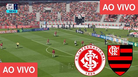 Internacional X Flamengo Ao Vivo Imagens Jogo De Hoje Assista