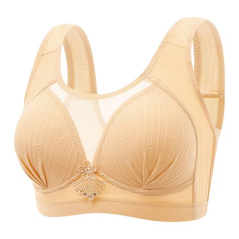 Youmylove Bra Women Plus Size Bra Sexy Lace Push Up Brassiere Bra Thin Cup Bra Low Cut Soft