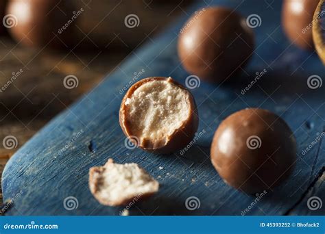 Candy Malted Milk Balls Bulk Storage. Milk Chocolate With Malted Center Royalty-Free Stock Photo ...