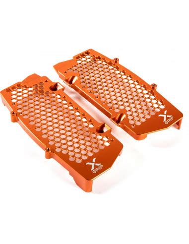 Kit Protection Radiateur Ktm Hsq Orange 20 X Grip