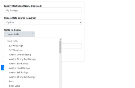 Custom Dashboards Option Visualizer Option Screener And Profit Calculator