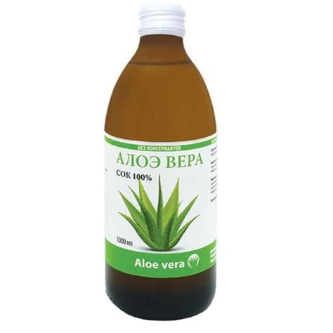 ALOE VERA alavijų sultys be cukraus ir konservantų 1000 ml Elevita