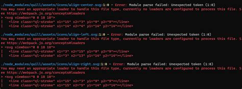 Angular Webpack Error Issue Killercodemonkey Ngx Quill