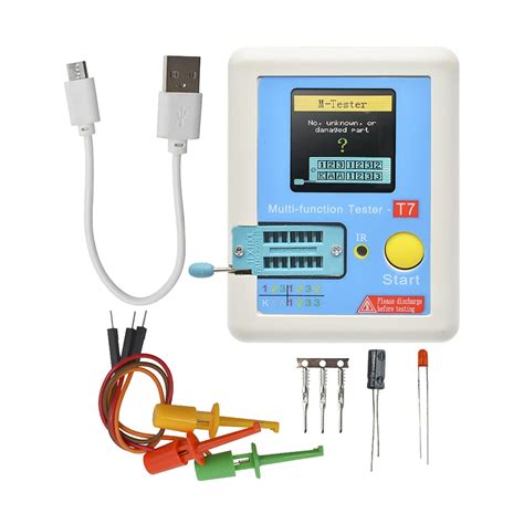 VOKTTA LCR T7 Transistor Tester Multi Function TFT 1 8 Transistor