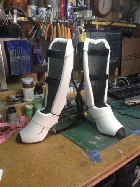 Portal 2 Long Fall Boots Costume Tutorial Punished Props