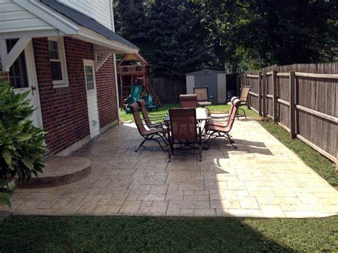 Stamped Concrete Clásico Patio Filadelfia de Solution People