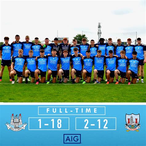 Dublin Gaa On Twitter All Over Our Minor Footballers Come From