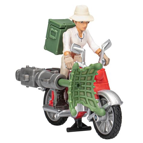 Indiana Jones Worlds of Adventure Helena Shaw with Motorcycle Figure ...