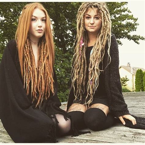 20 Inch Dreadlock Extensions Single Color Blonde Dreads Hippie Hair