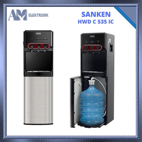 Jual SANKEN DISPENSER GALON BAWAH HWD 535 ICOOL NON KOMPRESOR