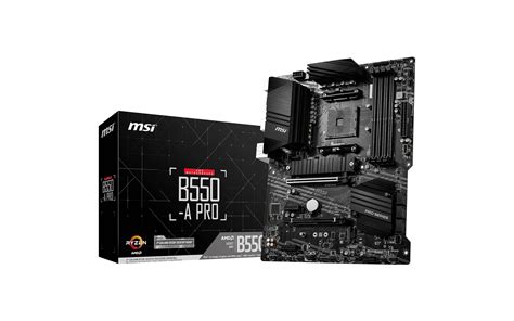 Scheda Madre Msi B550 A Pro Ideale Per Processori Ryzen In Promo