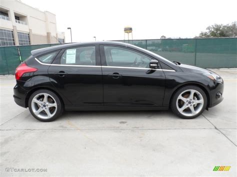 Tuxedo Black Metallic 2012 Ford Focus Titanium 5 Door Exterior Photo