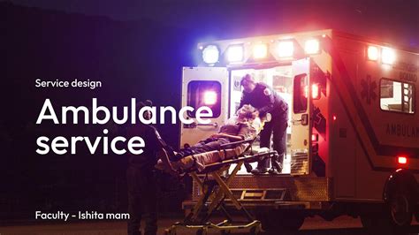 Service design of Ambulance on Behance