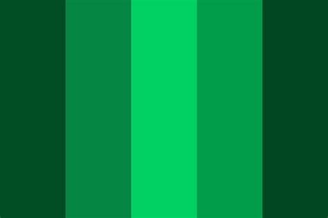 Emerald Green Color Palette | Green colour palette, Green colors, Color