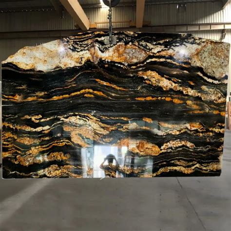 Brazil Cosmic Black Granite Slab Manufacturer Brazil Cosmic Black